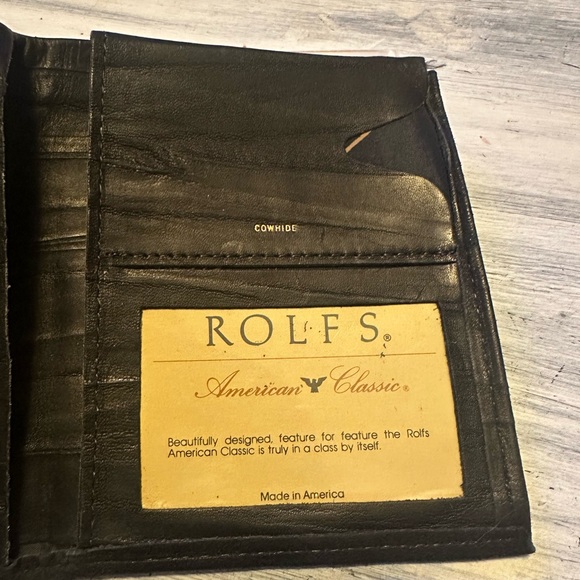 NWT Rolfs | Men’s Cowhide Wallet - Picture 5 of 11